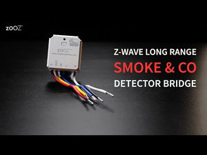 Zooz Z-Wave Plus Smoke and CO Detector Bridge ZEN55 800LR
