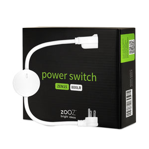 Zooz 800 Series Z-Wave Long Range Power Switch ZEN15 800LR Packshot