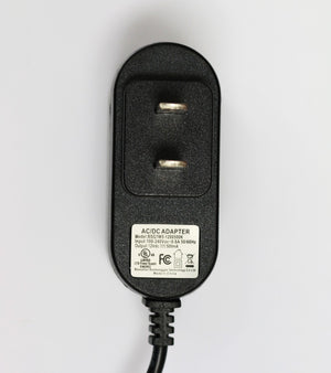 12 VDC power supply for Z-Wave devices label close-up