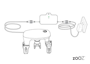 Zooz Backup Battery ZAC92 For the Titan Water Valve Actuator Assembly Graphic