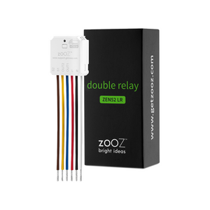Zooz 700 Series Z-Wave Long Range Double Relay ZEN52 LR Packshot