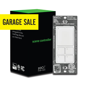 Zooz 700 Series Z-Wave Plus Scene Controller Switch ZEN32 (Garage Sale)