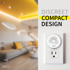 Zooz 800 Series Z-Wave Plus Range Extender ZAC38 Compact Design