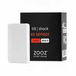 Zooz 800 Series Z-Wave Long Range XS Tilt | Shock Sensor ZSE43 800LR Packaging View