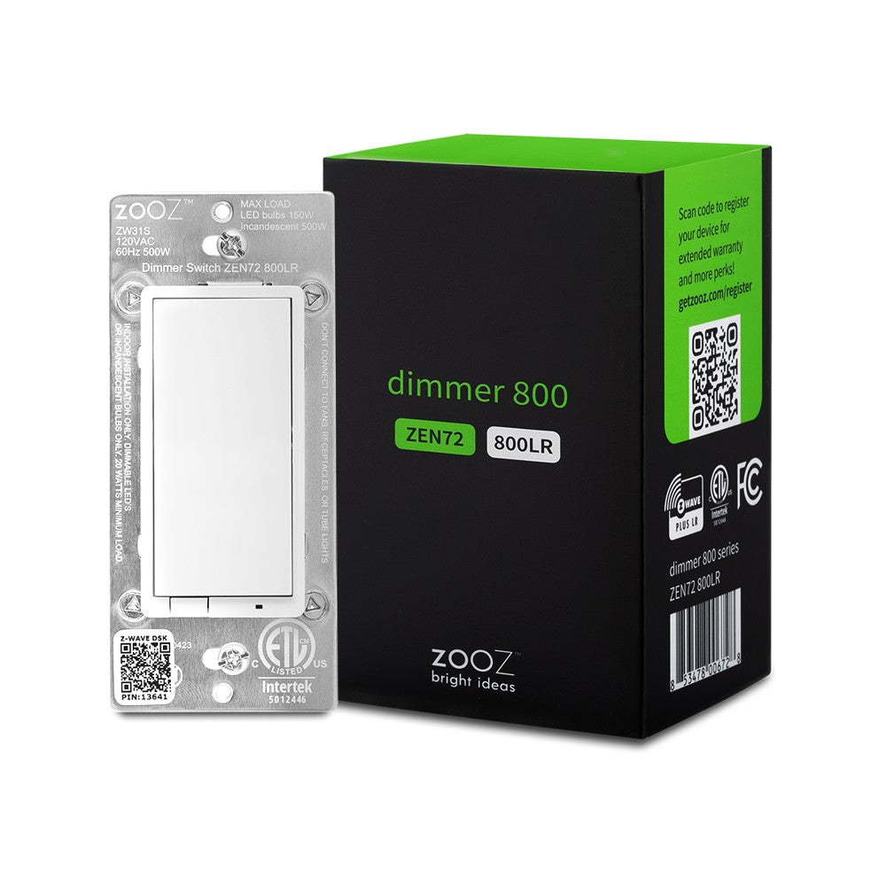 Zooz 800 Series Z-Wave Long Range Temperature | Humidity XS Sensor ZSE44 800LR. Hub Required (Sold Separately). Compatible with Z-Box, SmartThings, Hubitat, and Home Assistant (Z-Wave JS Zooz 800 Series Z-Wave Long Range Temperature | Humidity XS Sensor ZSE44 800LR. Hub Required (Sold Separately). Compatible with Z-Box, SmartThings, Hubitat, and Home Assistant (Z-Wave JS