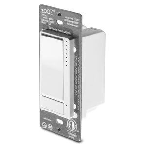 Zooz Z-Wave Plus S2 Double Switch ZEN30 Semi Profile View