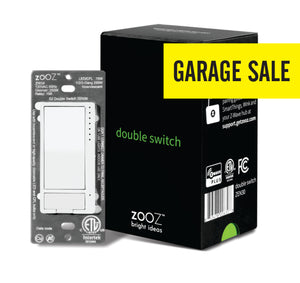 Zooz Z-Wave Plus S2 Double Switch ZEN30 Packaging View Garage Sale