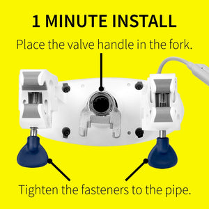 Zooz Titan Water Valve Actuator 1 minute installation.