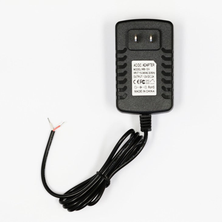 12 VDC Power Supply, 2 A, Black - The Smartest House