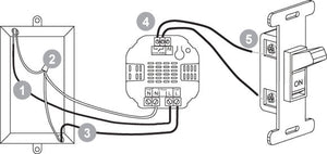 Aeotec by Aeon Labs DSC19103-ZWEU - Micro Smart Dimmer, EU scheme image 02