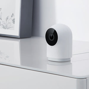 Aqara Zigbee Camera Hub G2H Placed on furniture