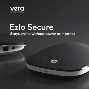 Ezlo Secure 700 Series Z-Wave Professional Smart Home Hub Works Without Internet