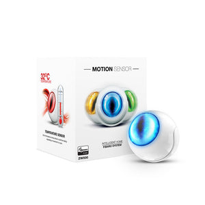 Fibaro Z‑Wave Plus Motion Sensor FGMS‑001 Pack Shot