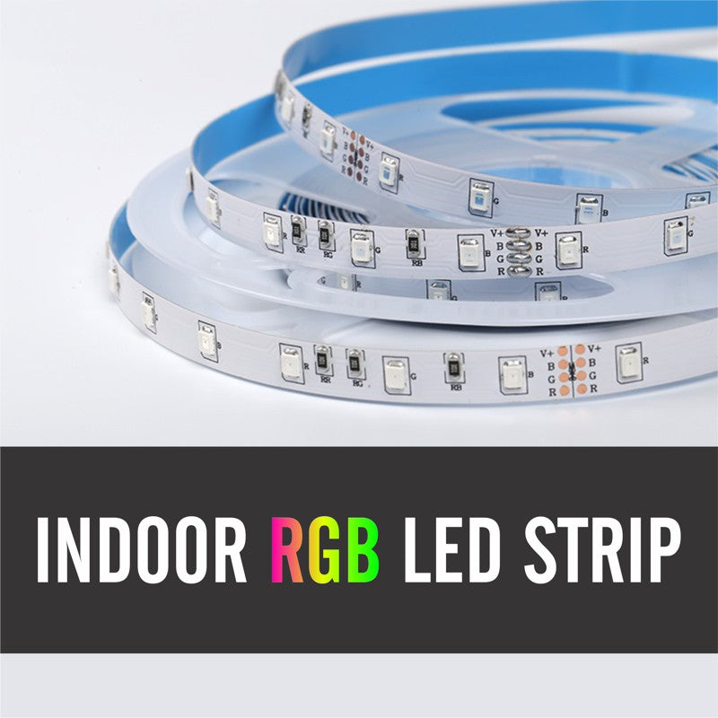 Indoor RGB LED Strip, 16 feet Accessory for Zooz ZEN31 RGBW Dimmer