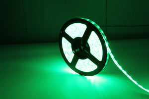 Outdoor RGB LED Strip Green Light