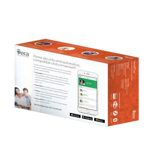VeraPlus Z-Wave Plus Advanced Home Controller packaging back view