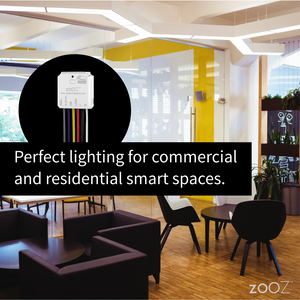 Zooz 700 Series Z-Wave Plus Long Range 0-10 V Dimmer ZEN54 LR Is Good for Commercial and Residential Lighting