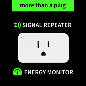 Z-Wave Plug with Energy Monitor, 700 Series Z-Wave Outlet with