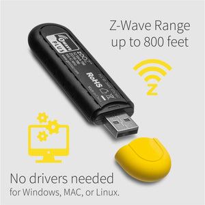 Zooz USB 700 Series Z-Wave Plus S2 Stick ZST10 700 Range and Drivers