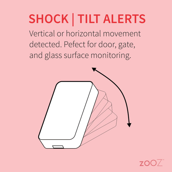 Zooz Z-Wave Plus 700 Series XS Tilt | Shock Sensor ZSE43 - The